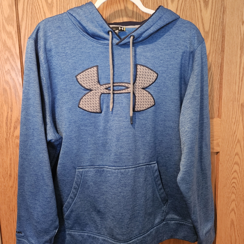 Under Armour Storm Loose Fit Men's Blue Hoodie